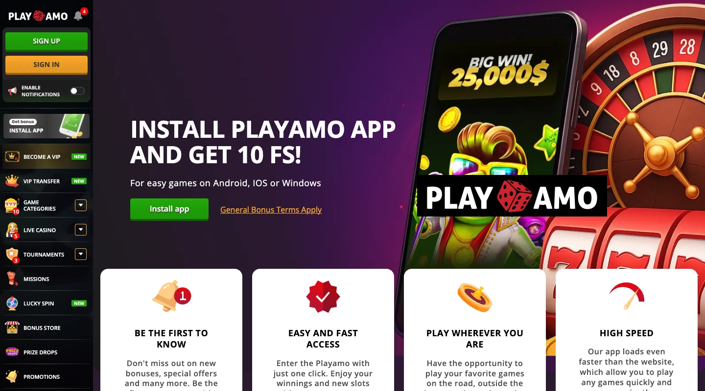 PlayAmo App